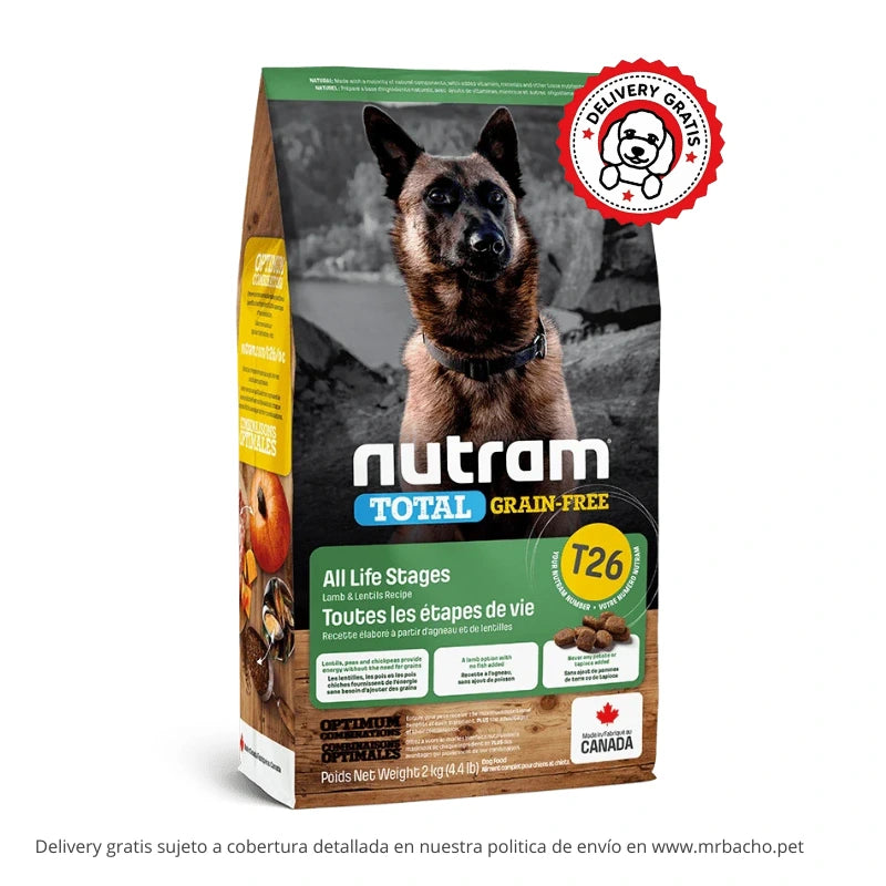 Nutram T26 Grain-Free Allergy Lamb
