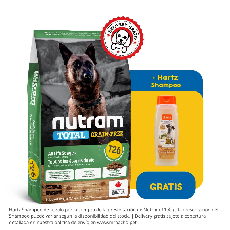 Nutram T26 Grain-Free Allergy Lamb
