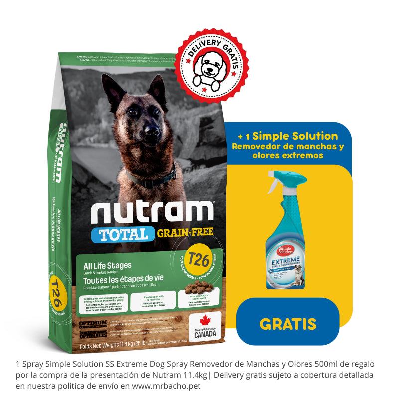 Nutram T26 Grain-Free Allergy Lamb