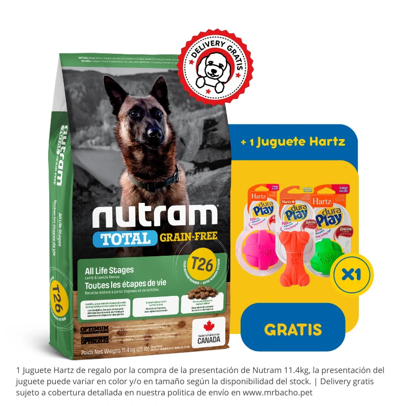 Nutram T26 Grain-Free Allergy Lamb