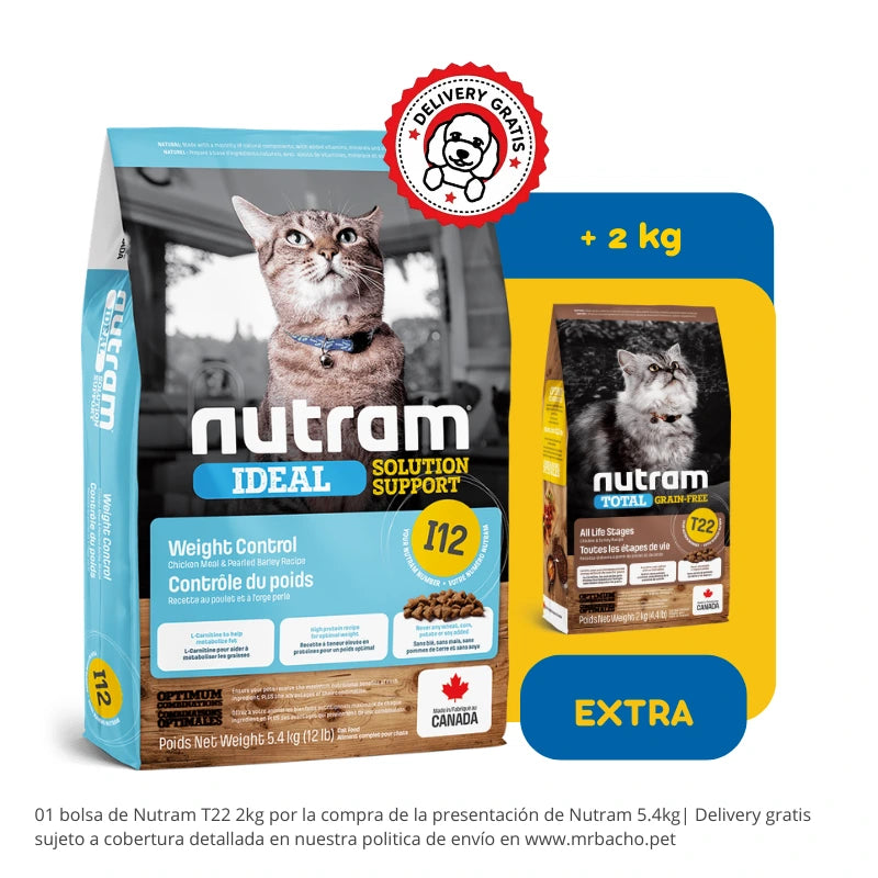 Nutram I12 Weight Control Cat