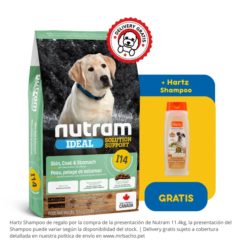 Nutram I14 Support Skin, Coat & Stomach Puppy
