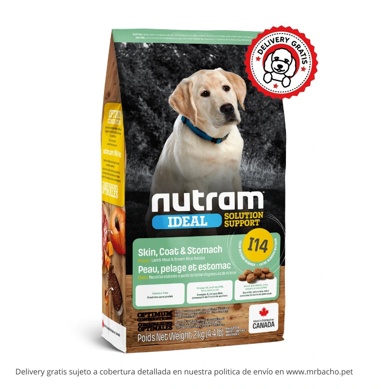 Nutram I14 Support Skin, Coat & Stomach Puppy
