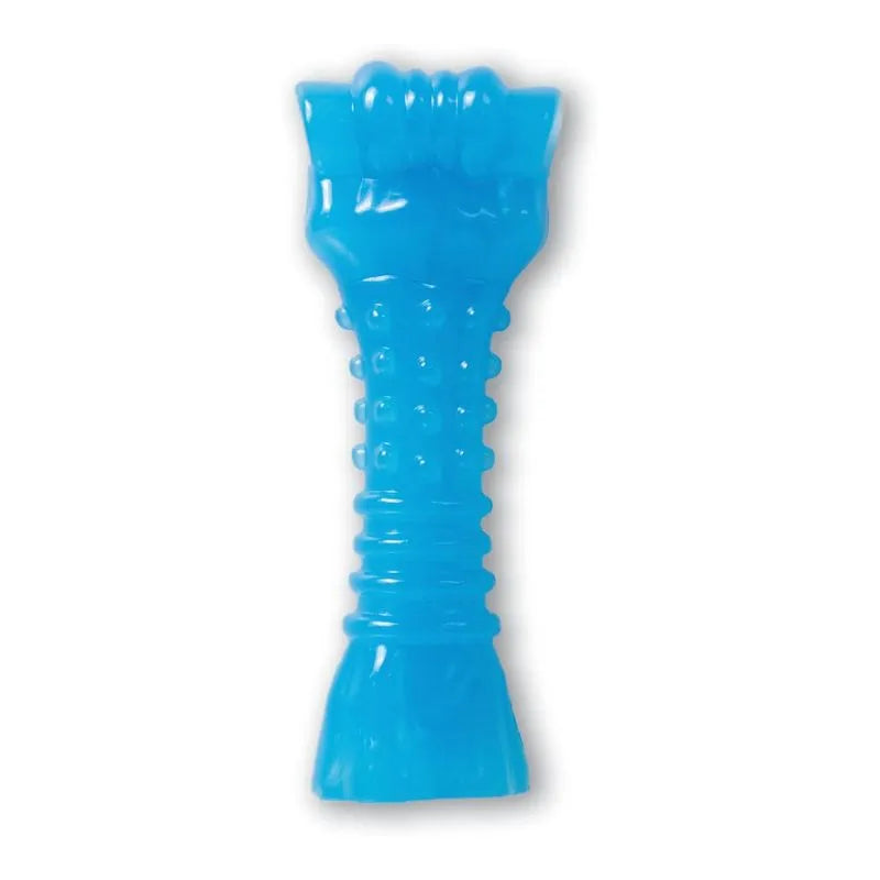 Nylabone Essentials Moderate Chew - Juguete masticable y congelable sabor tocino para perros