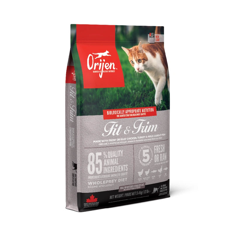 Orijen Grain-Free Fit & Trim - Gatos Esterilizados