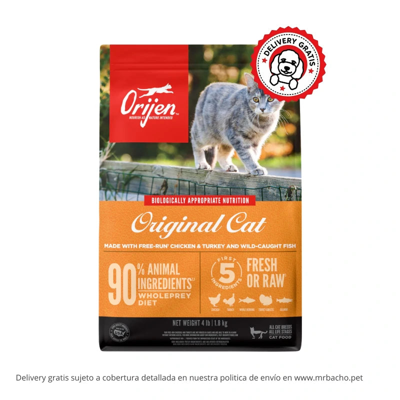 Orijen Grain-Free Original Gatos Adultos y Gatitos