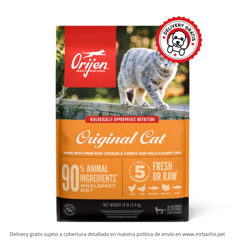 Orijen Grain-Free Original Gatos Adultos y Gatitos