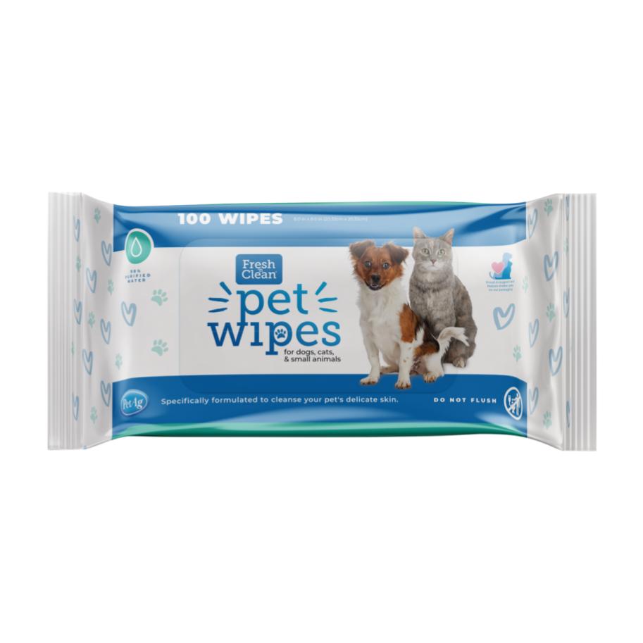 Pet Ag Fresh 'n Clean Pet Wipes - Pañitos Húmedos para perros y gatos