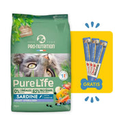Pure Life Grain-Free Gatos Adultos Esterilizados Sardina