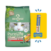 Pure Life Grain-Free Gatos Adultos Pato