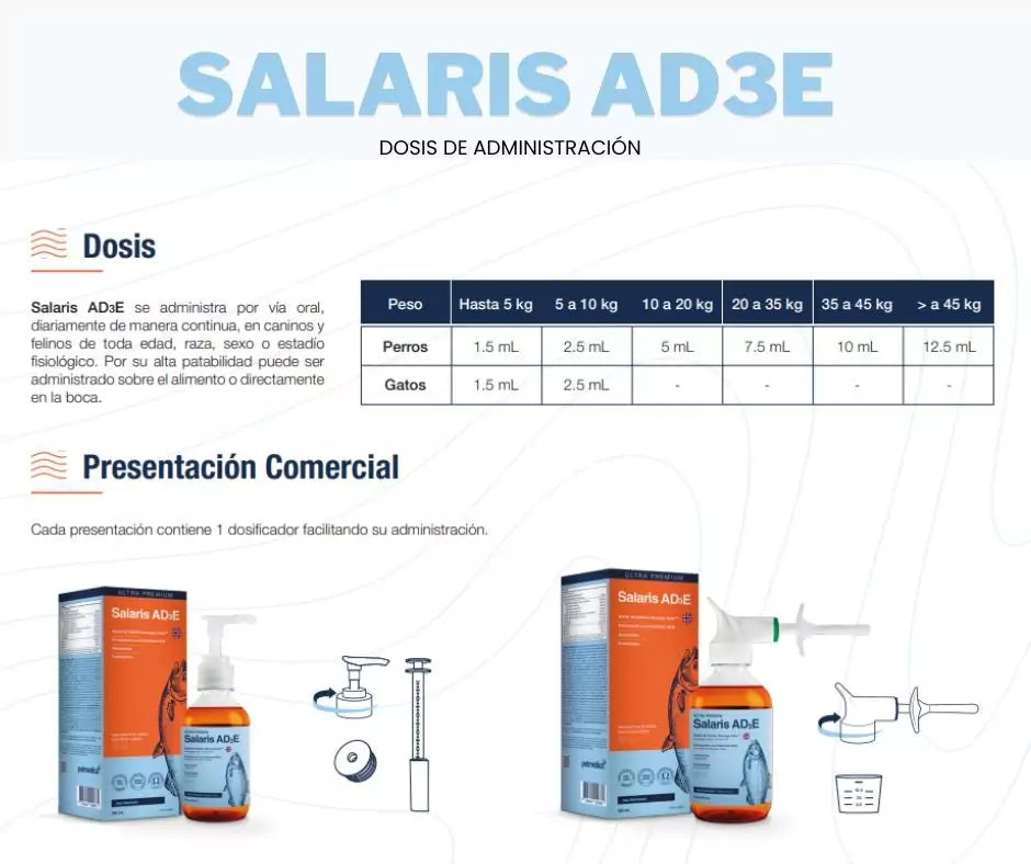 Salaris AD3E Aceite de Salmón Noruego