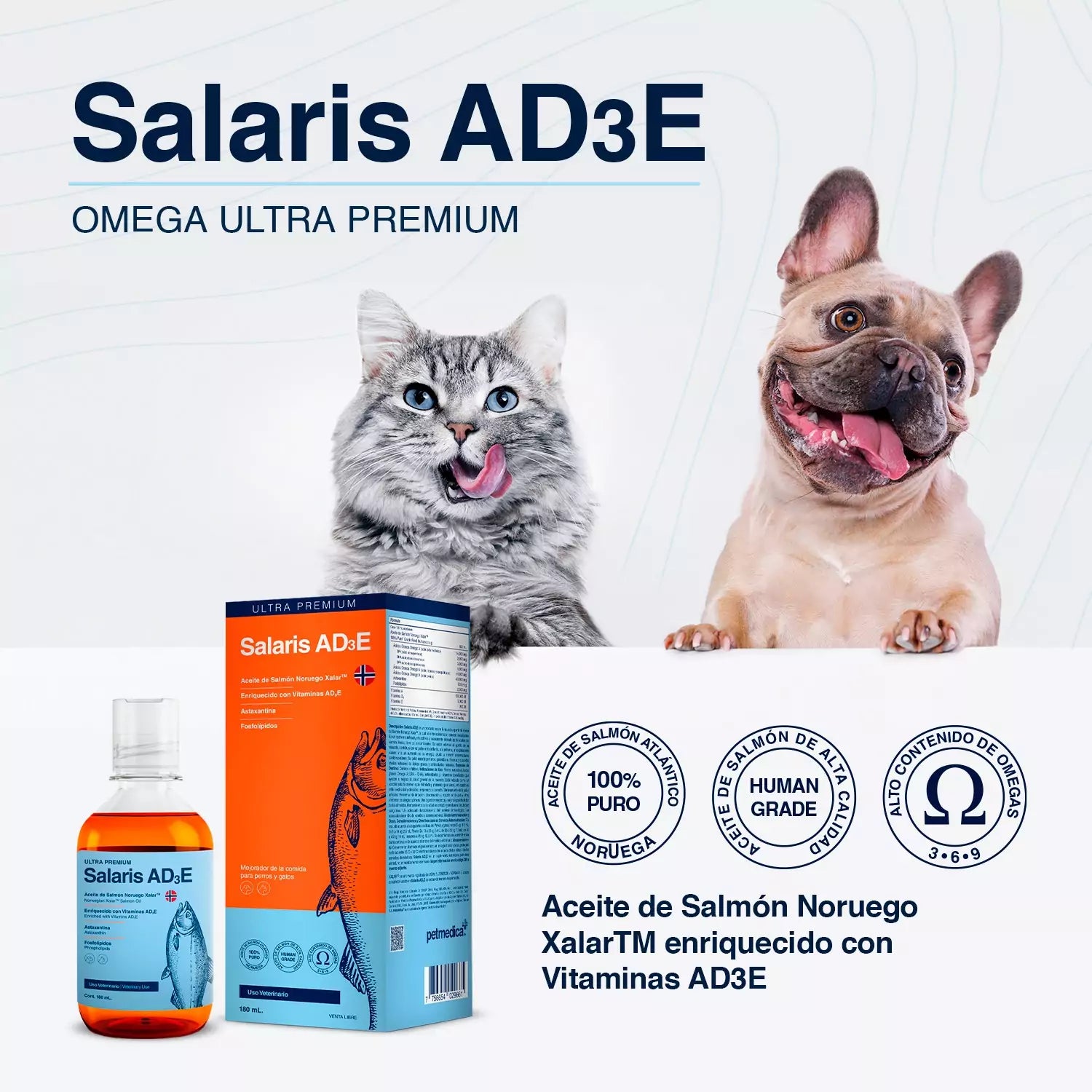 Salaris AD3E Aceite de Salmón Noruego