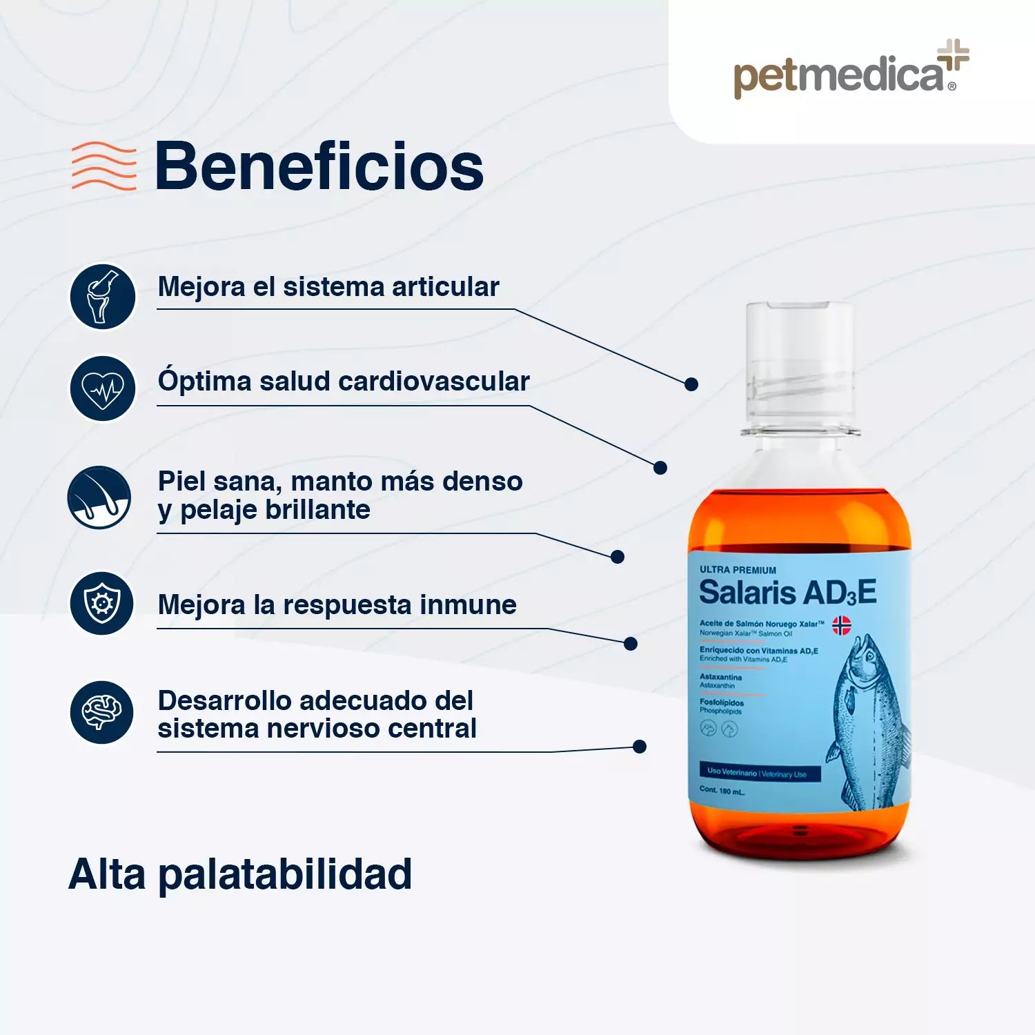 Salaris AD3E Aceite de Salmón Noruego