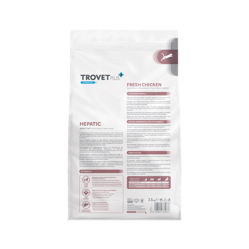 Trovet Plus Cat Hepatic Fresh Chicken