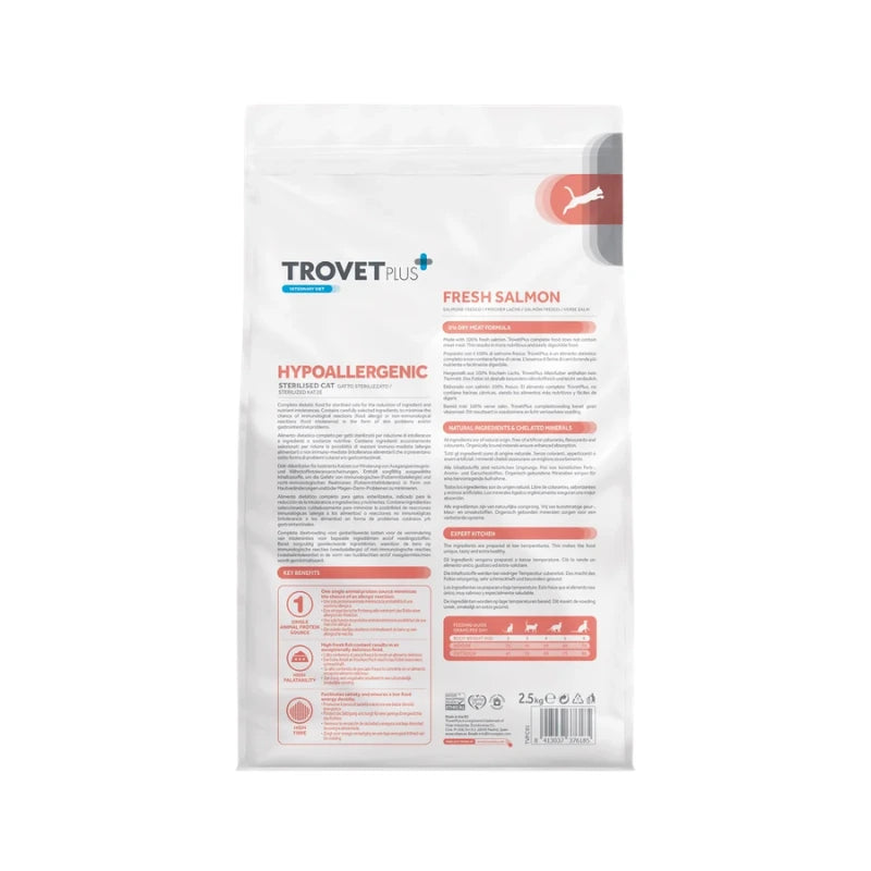 Trovet Plus Cat Hypoallergenic Fresh Salmon