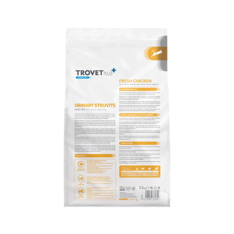 Trovet Plus Cat Urinary Struvite Fresh Chicken