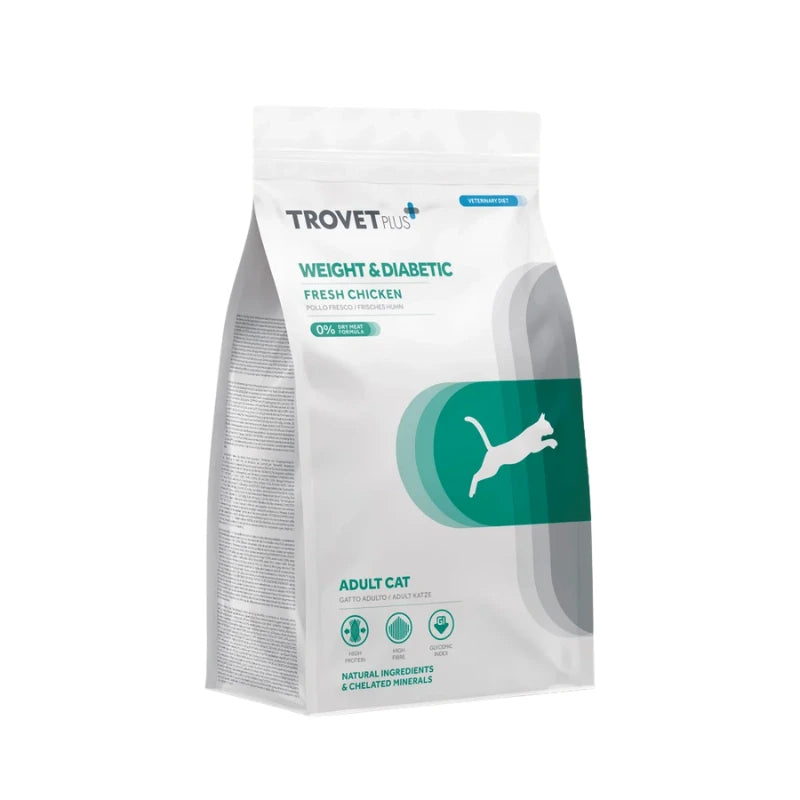 Trovet Plus Cat Weight & Diabetic Fresh Chicken