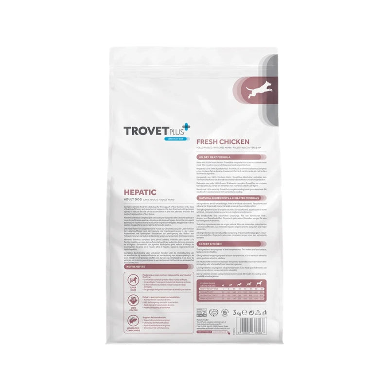 Trovet Plus Dog Hepatic Fresh Chicken