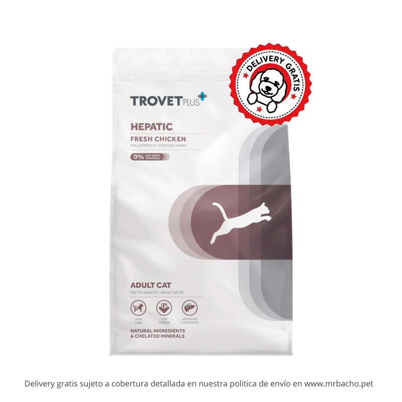 Trovet Plus Cat Hepatic Fresh Chicken