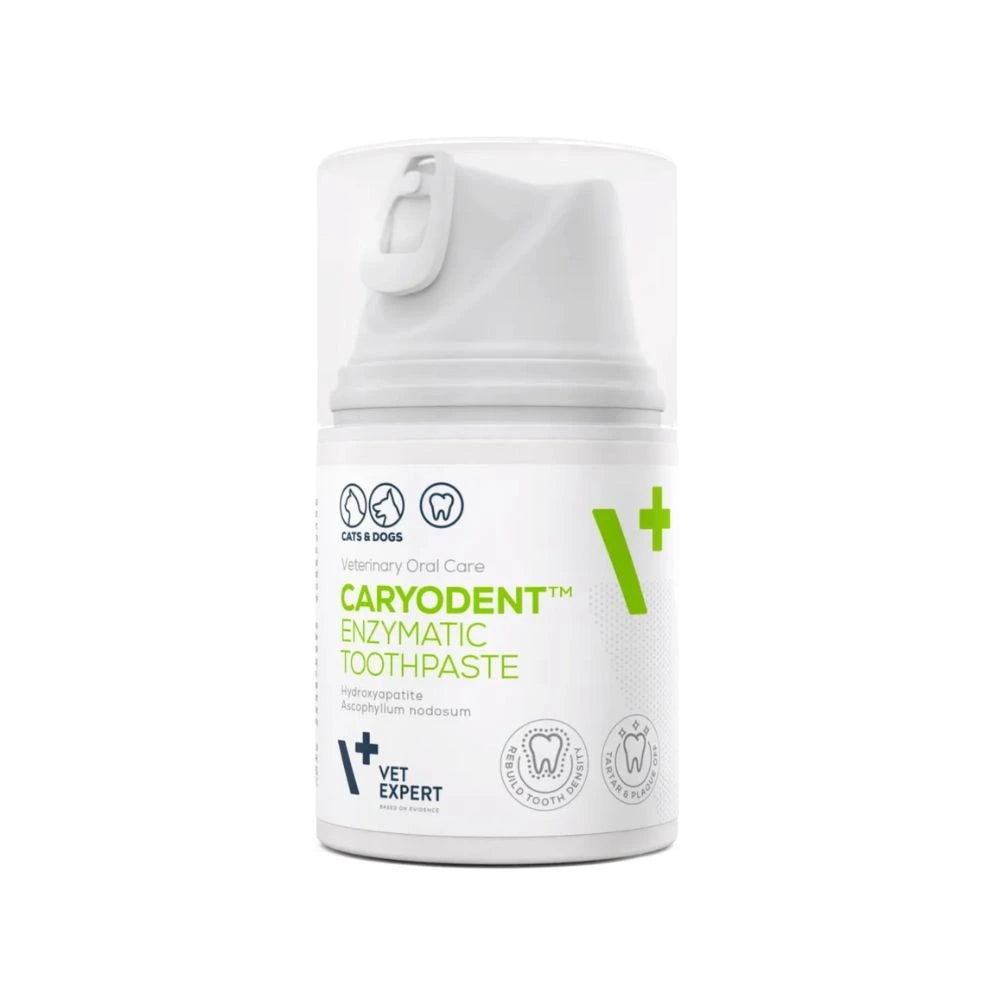 Vet Expert Caryodent Gel Dentrífico Enzimático para perros y gatos 50ml