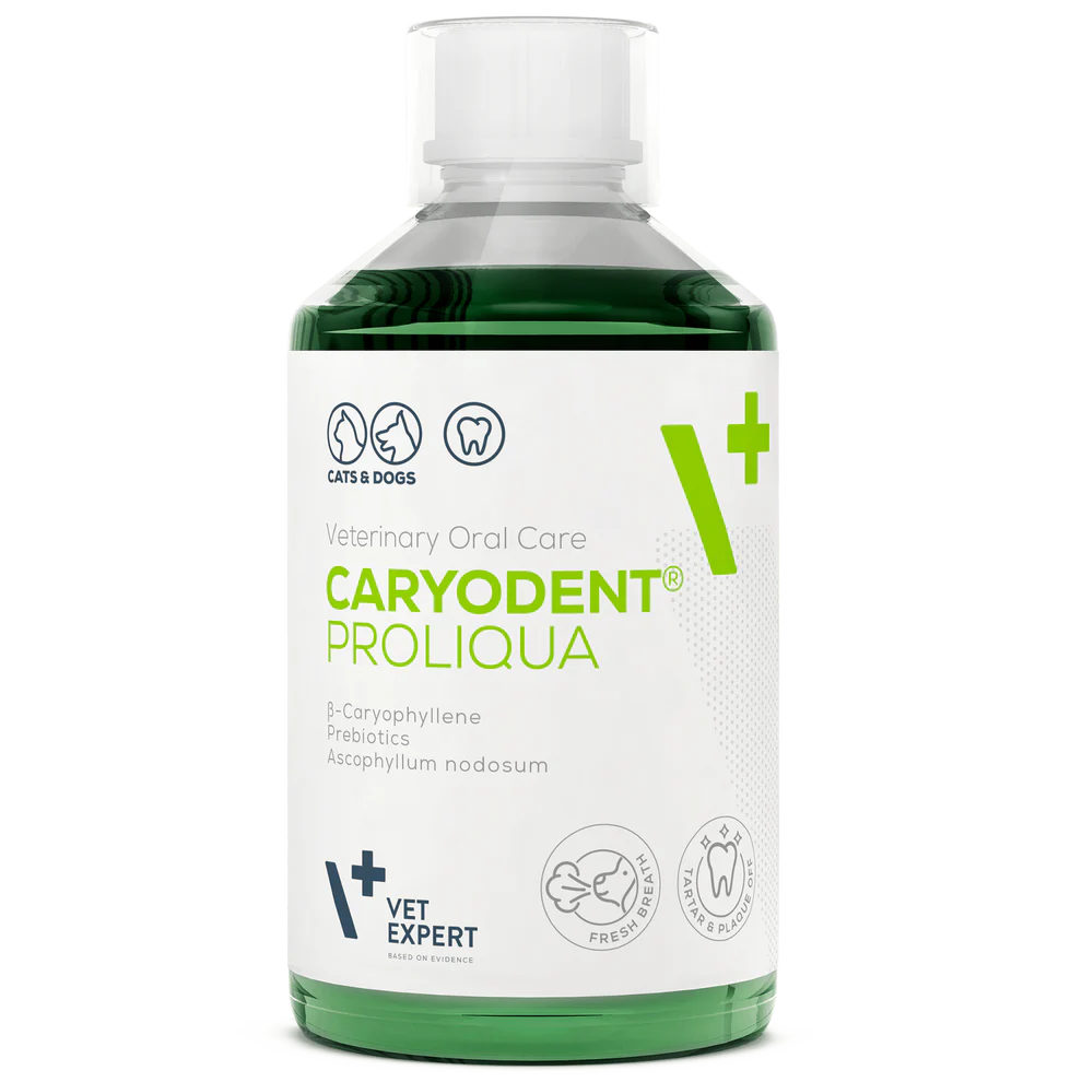Vet Expert Caryodent Proliqua Aditivo dental para el agua - perros y gatos 250ml