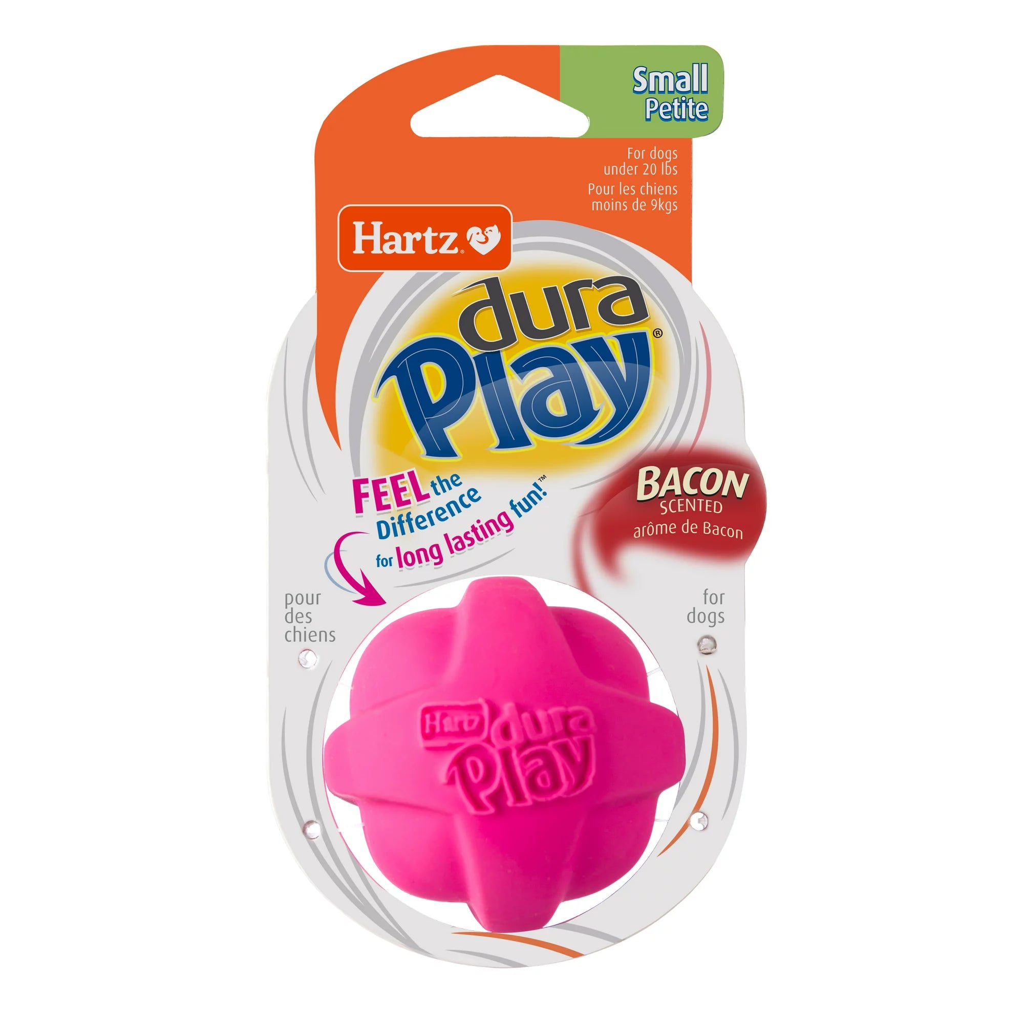 Hartz Dura Play Pelota Aroma Bacon Small Petite