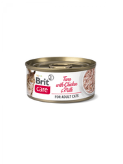 Brit Care Cat Lata Tuna with Chicken and Milk 70gr