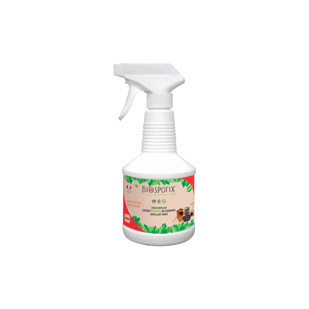 Biospotix Indoor Spray 500 ml – Antiparasitario Ambiental Natural para el Hogar