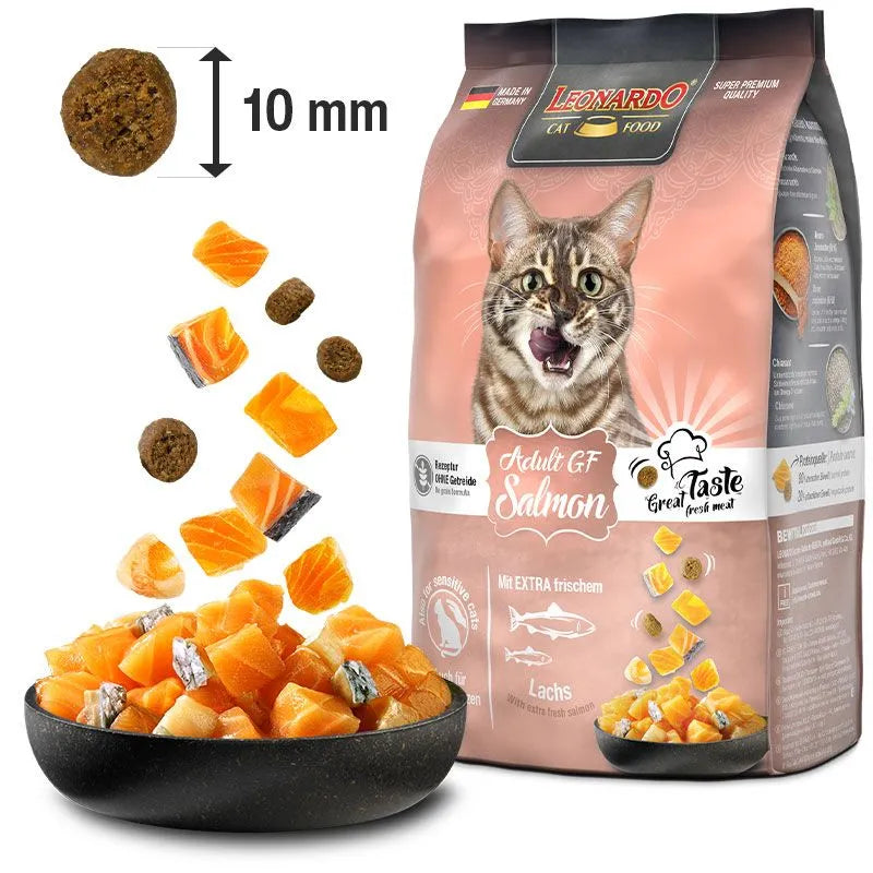Leonardo Grain-Free Adult Cat - Salmon