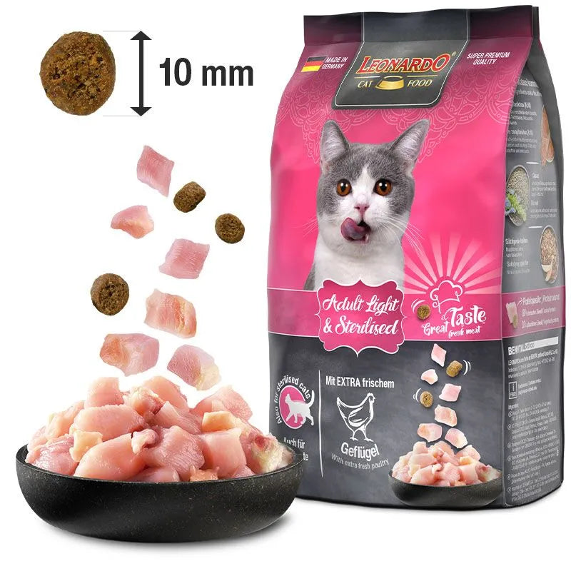 Leonardo Adult Cat Light & Sterilised