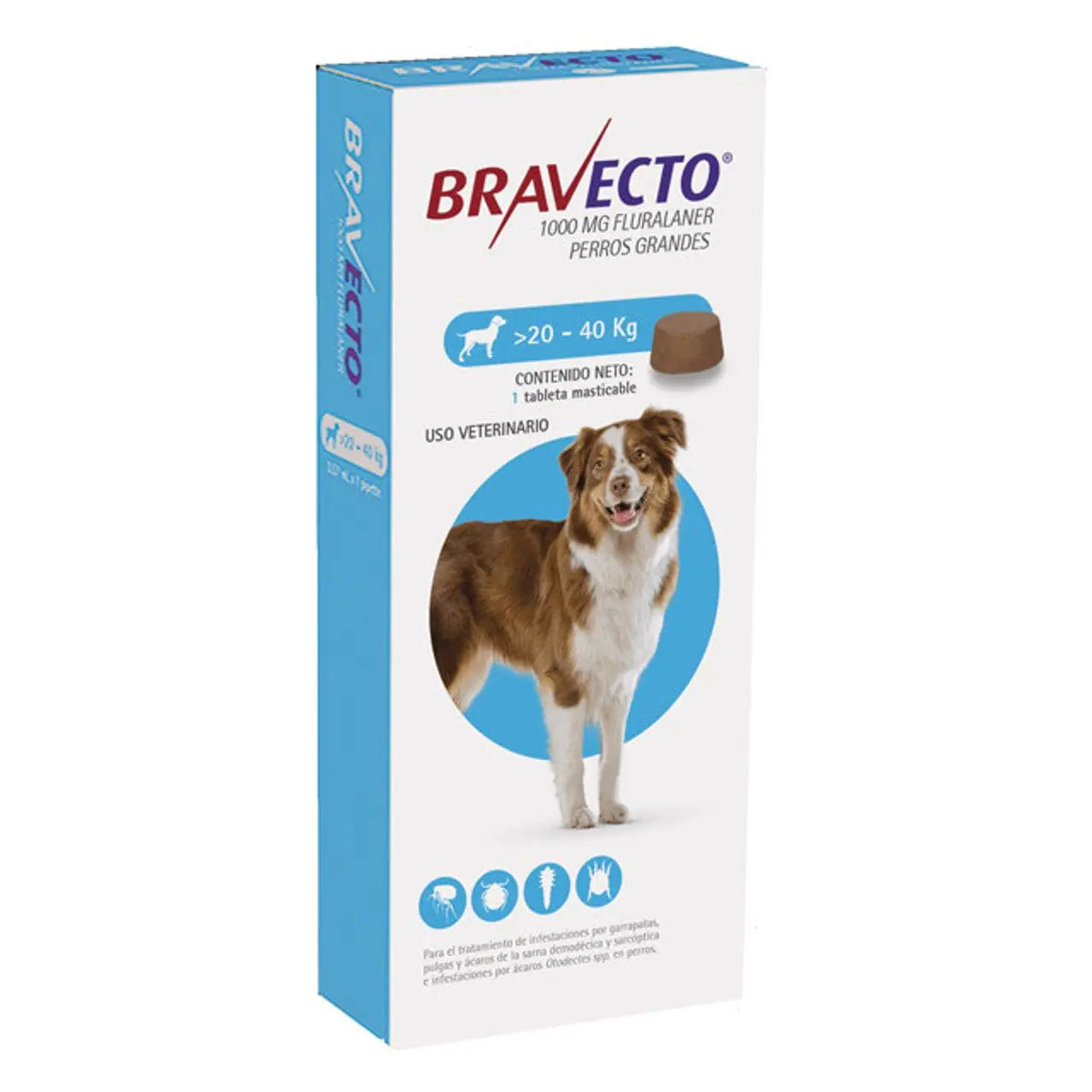 Bravecto 1000mg (20-40kg)
