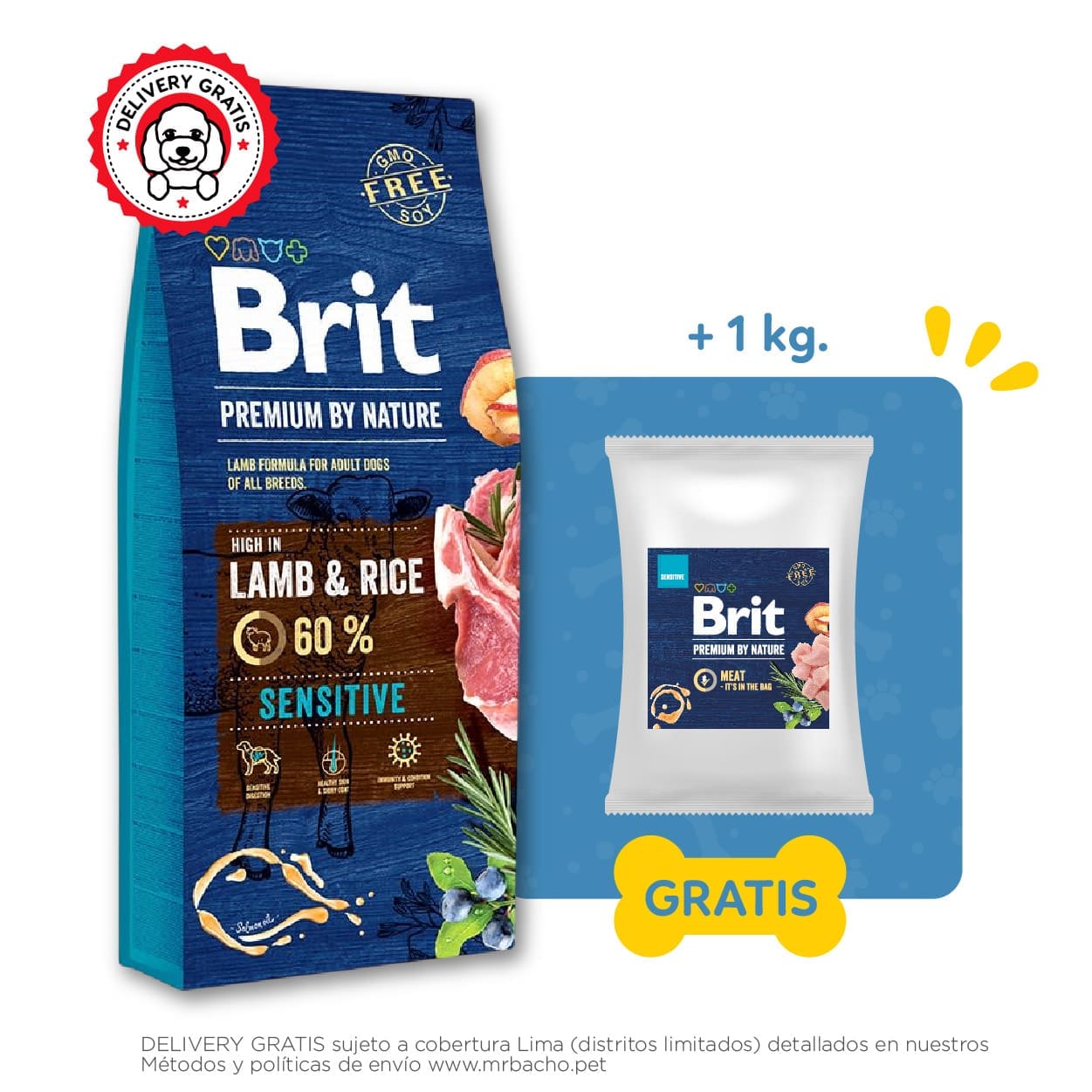 Brit Premium by Nature Sensitive Lamb