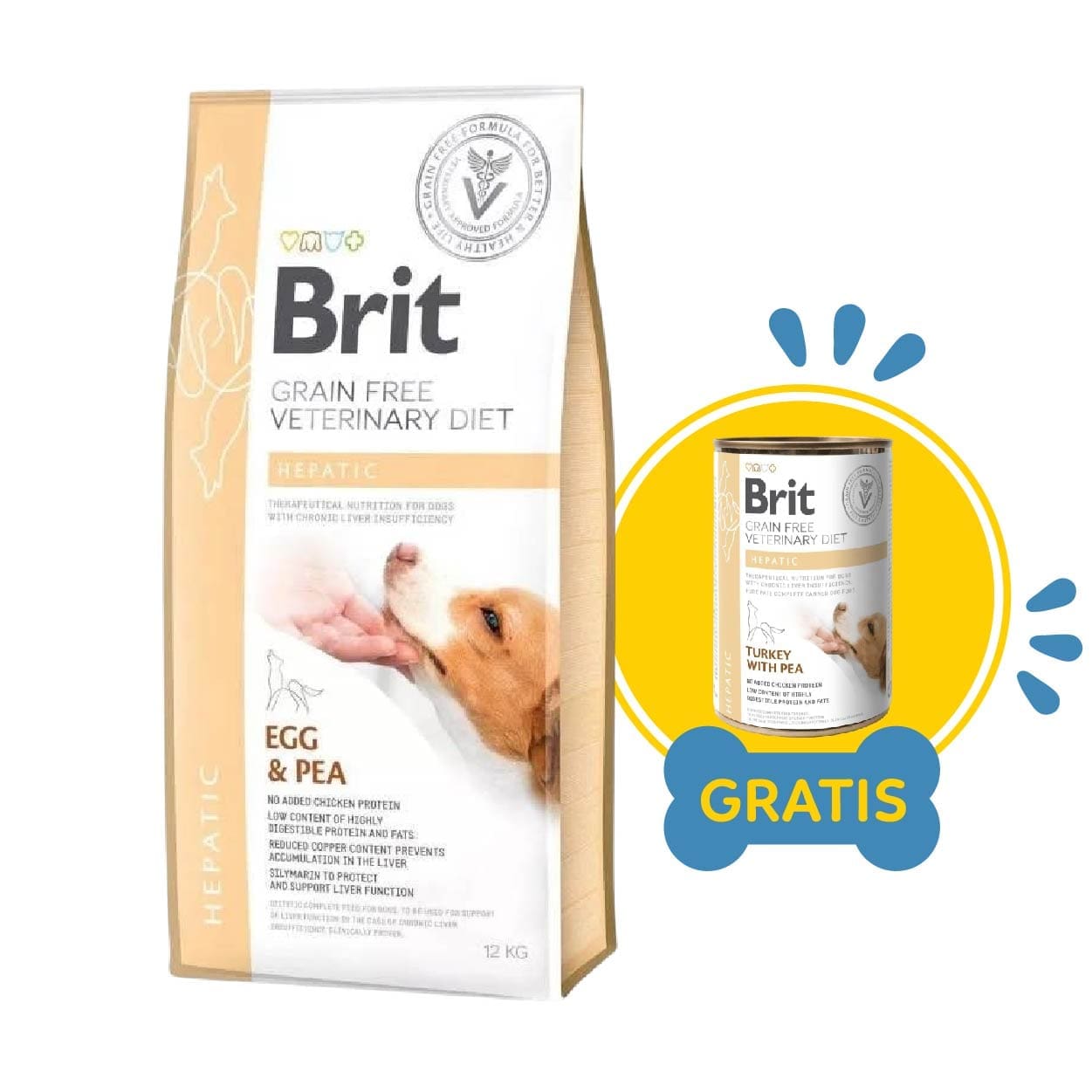 Brit Veterinary Diet Dog Grain-Free Hepatic