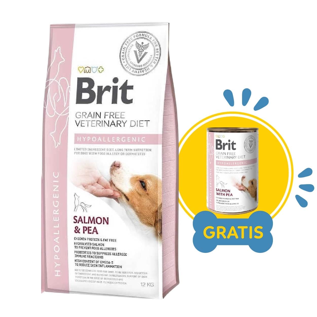 Brit Veterinary Diet Dog Grain-Free Hypoallergenic
