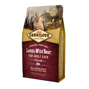 Carnilove Grain-Free Lamb & Wild Boar for Sterilised Adult Cats