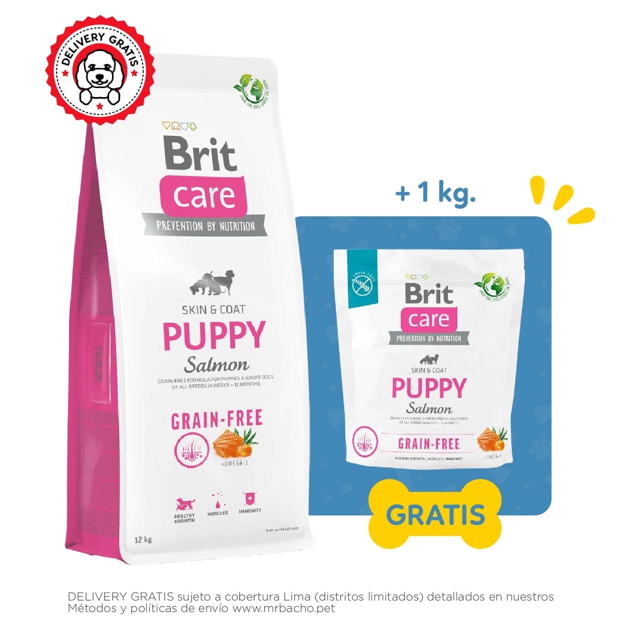 Brit Care Dog Grain-free Puppy Salmón