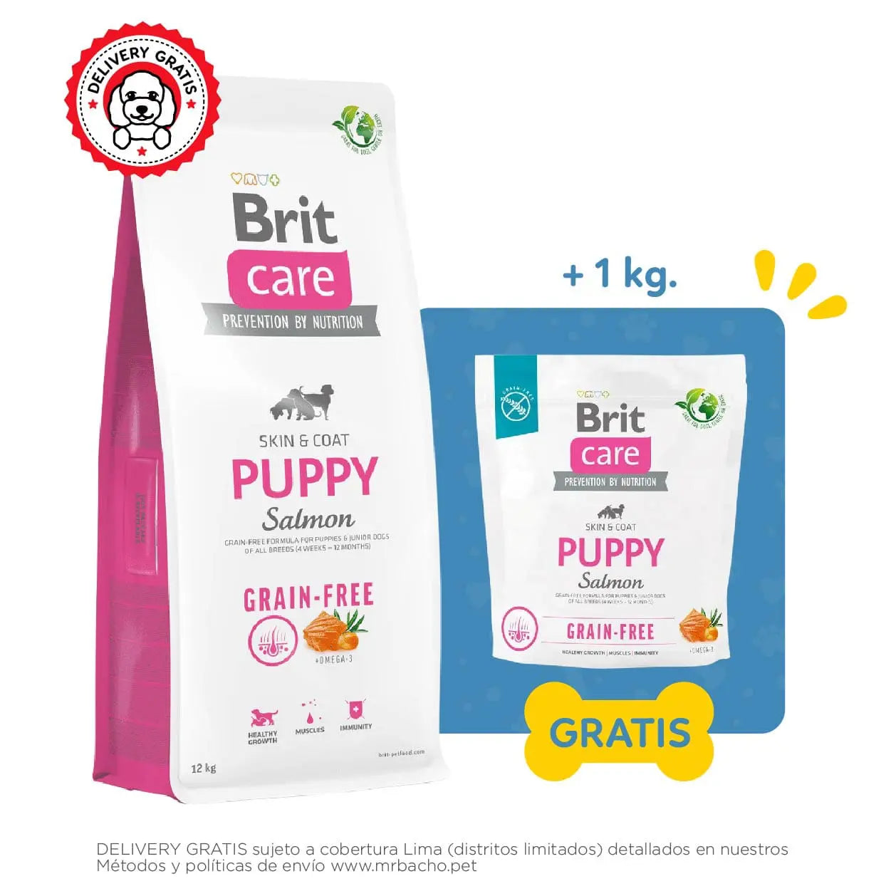 Brit Care Dog Grain-free Puppy Salmón