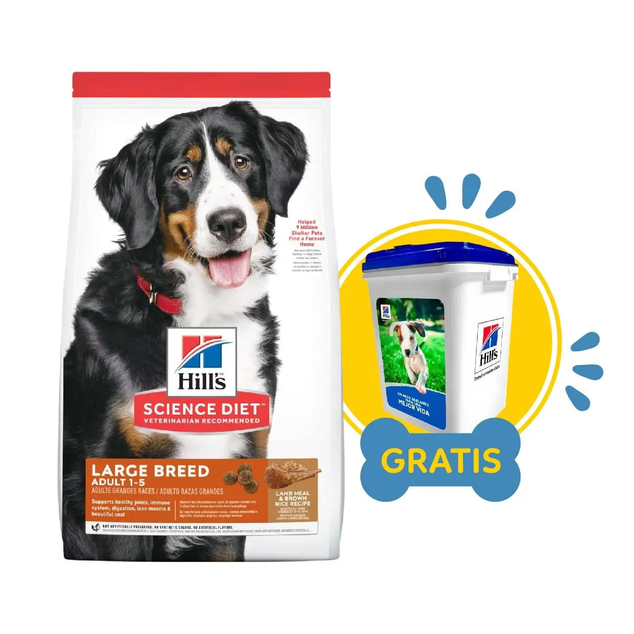 Hills SD Adult Large Breed Lamb & Rice
