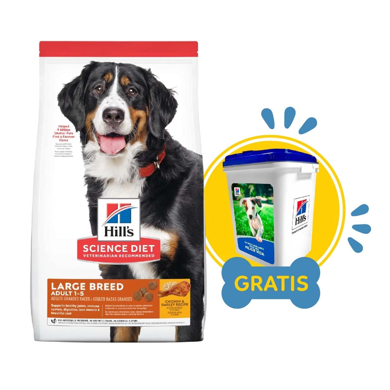 Hills SD Adult Large Breed Chicken & Barley Recipe