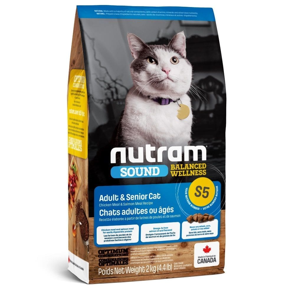 Nutram S5 Adult & Senior Cat