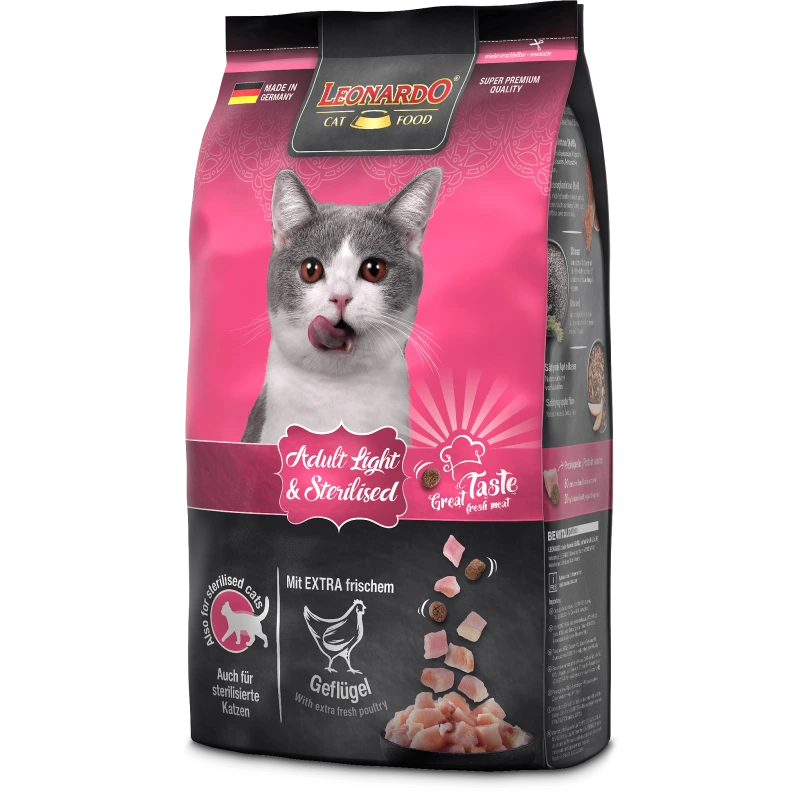 Leonardo Adult Cat Light & Sterilised