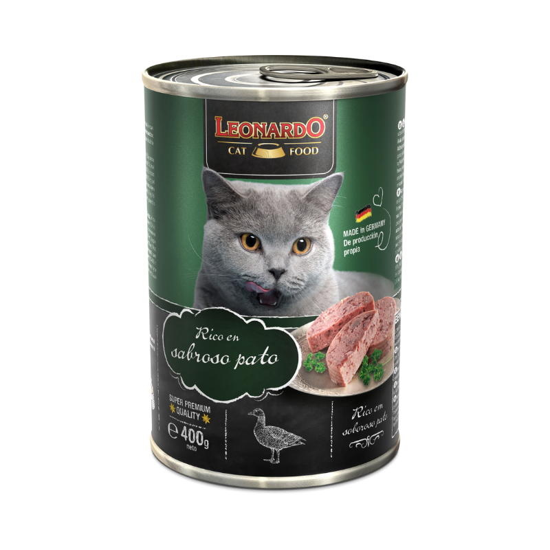 Leonardo Quality Selection Rico en Sabroso Pato Lata