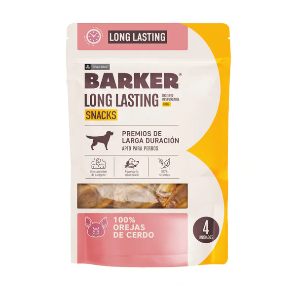 Barker Long Lasting Orejas de Cerdo x 4und