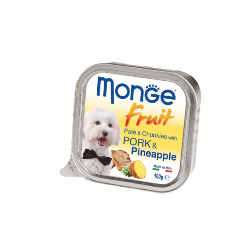 Monge Canine Fruit Cerdo y Piña 100Gr