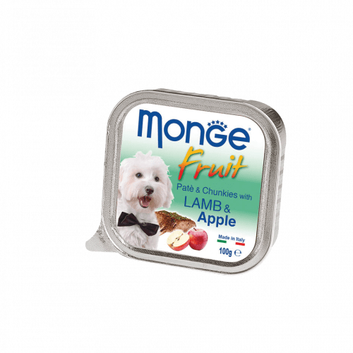 Monge Canine Fruit Cordero y Manzana 100Gr