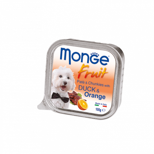 Monge Canine Fruit Pato y Naranja 100Gr