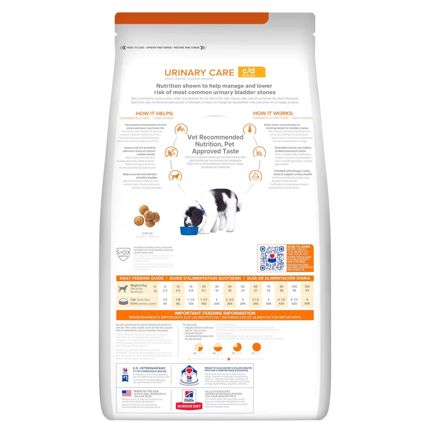 Hills PD Canine C/D Multicare Urinary Care