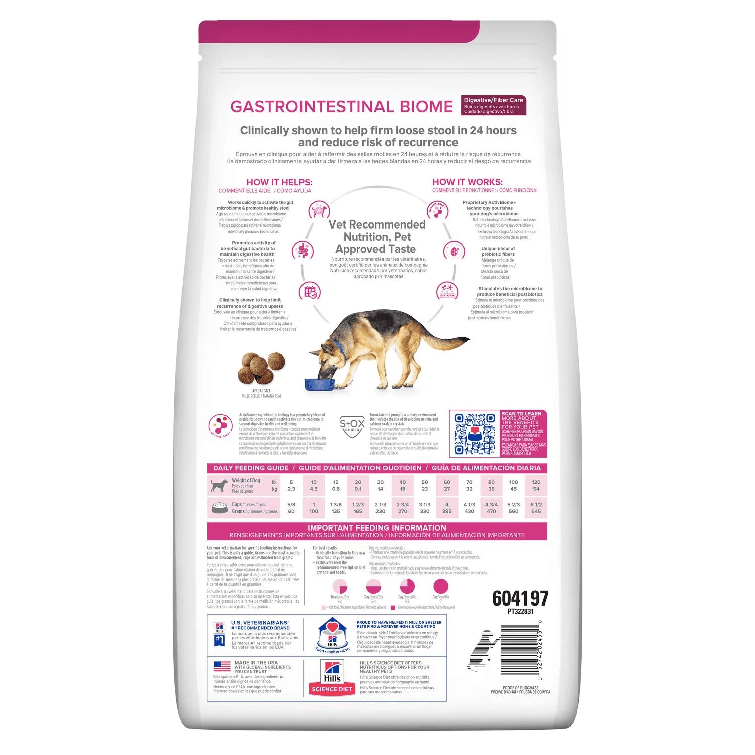 Hills PD Canine Gastrointestinal Biome
