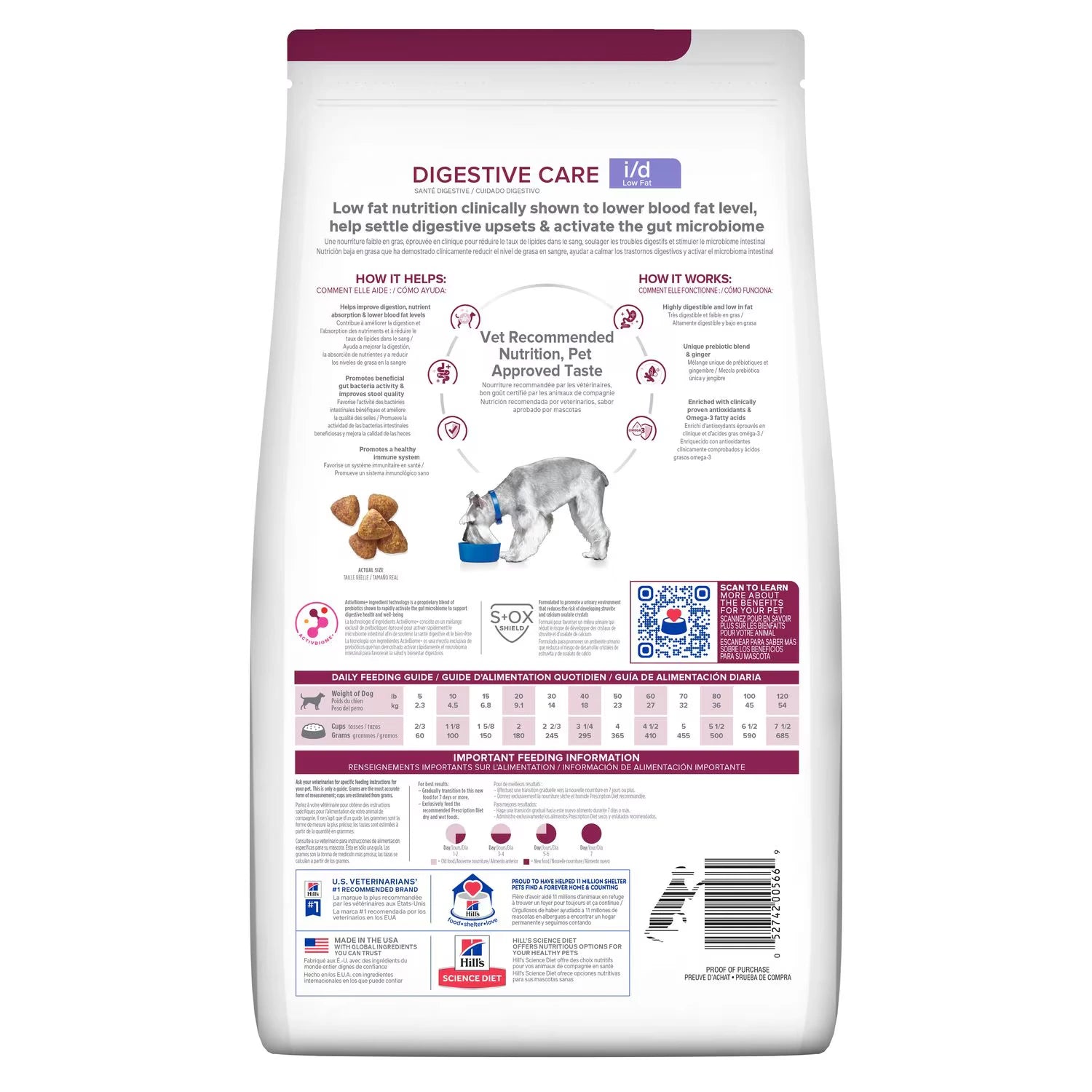 Hills PD Canine I/D Low Fat