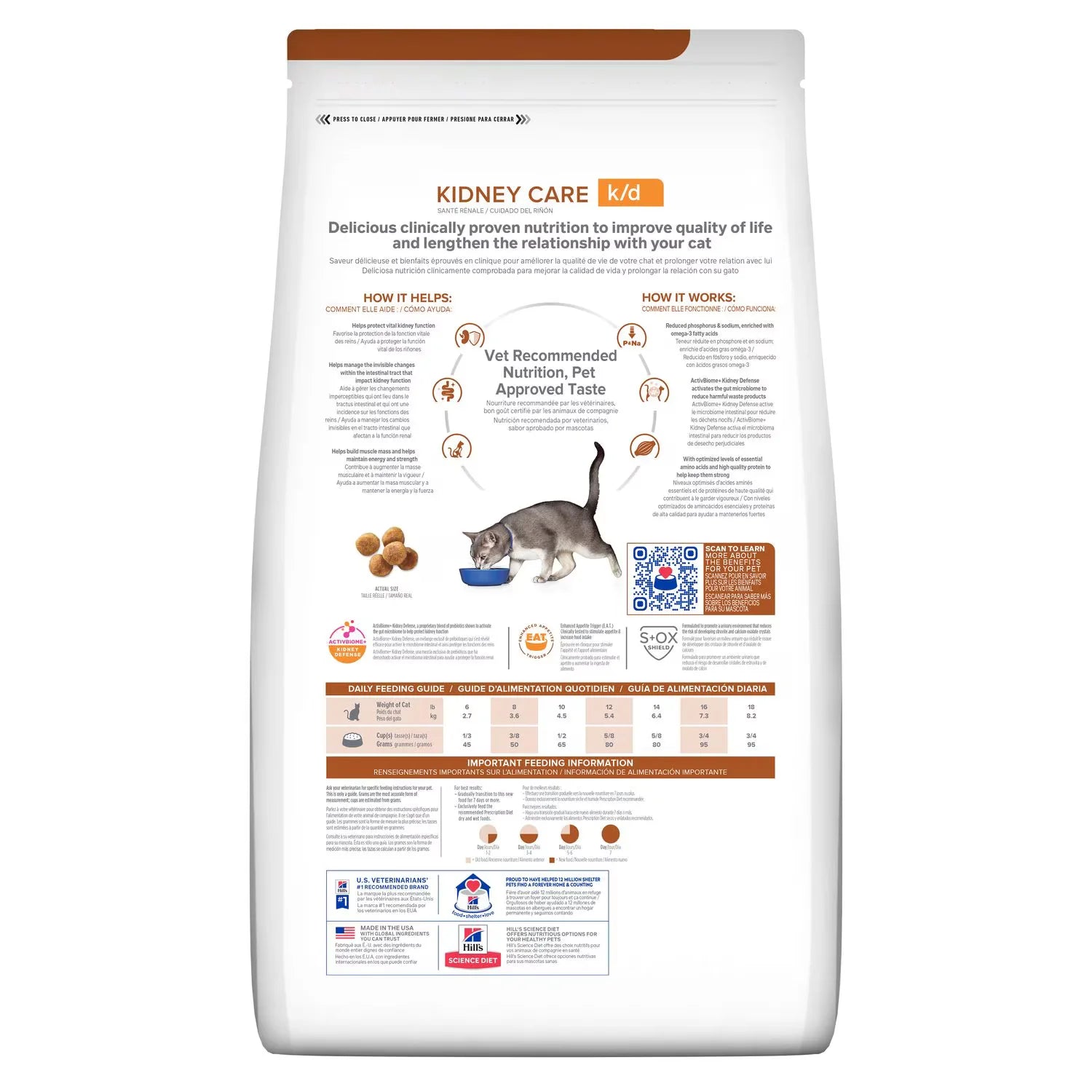 Hills PD Feline K/D Kidney Care